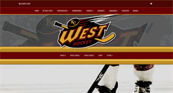 Desktop Screenshot of kcwesthockey.com